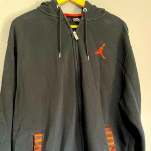 Jordan zip up hoodie